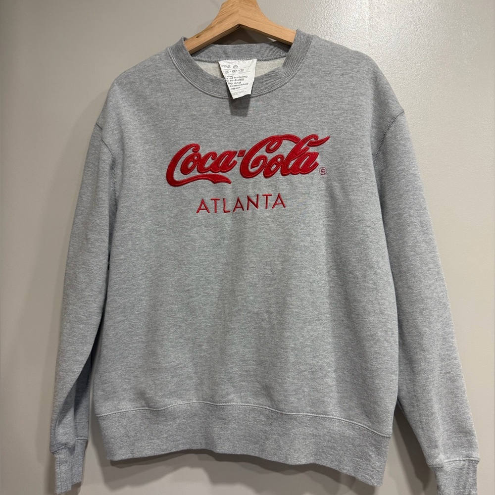 Coca-Cola crew neck Sweatshirt embroidered print